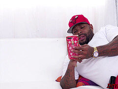 デカチン, 黒人, フェラチオ, 茶髪の, デカチンの, キス, なめる, 怪物