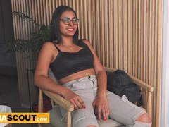 Grosser schwanz, Hundestellung, Latina, Orgasmus, Muschi, Rau, Spanisch, Eng
