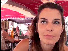 素人, 茶髪の, 浮気する, フランス人, ヤリマンの