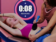 18, ボンデージ, 足, フェティッシュ, Hd, レズビアン, マッサージ, ティーン