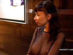 Грудастые, Фетиш, Эксгибиционист, Милф, Натуральные сиськи, На природе, На публике, Соло