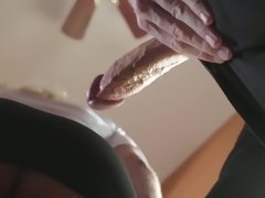 Grosser arsch, Blondine