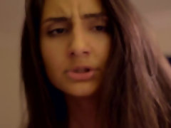 Faciale, Hard, Petite femme, Chevaucher, Se déshabiller, Grande, Serré, Mouillée