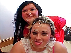 Enthousiasteling, Pijpbeurt, Brits, Mollig, Sperma shot, Sperma in gezicht, Hd, Speelgoed