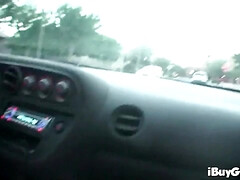 Blonde, Voiture, Tir de sperme, Fétiche, Branlette thaïlandaise, Hard, Nénés, Mouillée