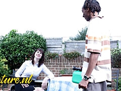 Britisch, Braunhaarige, Hundestellung, Hardcore, Interrassisch, Orgasmus, Muschi, Reiten