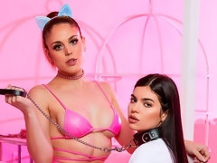 Domination, Doigter, Embrassement, Léchez, Masturbation, Chatte, Jarretelles, Adolescente