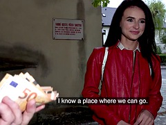 Brunette brune, Nylon, De plein air, Collant, Actrice du porno, Pov, Public, Réalité