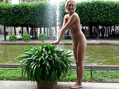 Leie, Arsch, Verrückt, Hd, Nackt, Im freien, Öffentlich, Titten