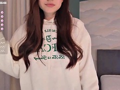 素人, 美女, デカパイ, 下着, 一人, ティーン, オッパイの, ウェブカメラ