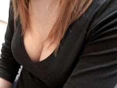 Arsch, Grosse titten, Blasen, Spermaladung, Hundestellung, Hd, Rotschopf, Rasiert