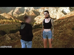 Bondage, Brunette brune, Domination, Fétiche, Hd, Humiliation, De plein air, Attachée