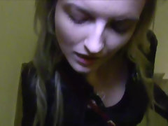 Amateur, Blonde, Sucer une bite, Queue, Hôtel, Hongroise, Argent, Pov