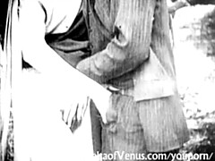 エロティック, 毛深い, 熟年, 三人, ヴィンテージ