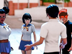 Большая жопа, Большой член, Большие сиськи, Семяизвержение, Собачьи, Двойное проникновение, Сперма на лице, Тощие