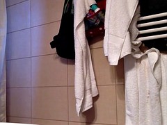 Leie, Behaart, Milf, Dusche, Spanner