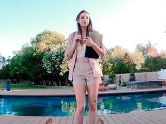 美女, 茶髪の, チン, ハードコア, Hd, オナニー, ハメ撮り, ガリガリ