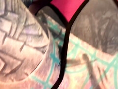 Lily Lu - Tattooed Bitch Beach Anal Fuck & Toys