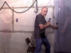 Cul, Bondage, Domination, Hd, Chatte, Esclave, Attachée, Nénés