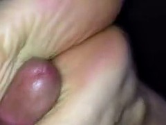 Footjob from the main one