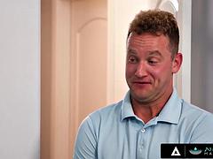 黒人, フェラチオ, 手コキする, 異人種間, オイル, 現実, 魅力的, オッパイの