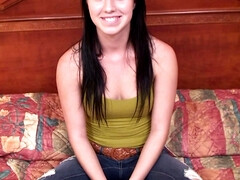 Amateur, Mamada, Morena, Animadora, Desnudo, Pov, Afeitado, Tetas