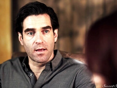 お尻, ブロンド, チン, 足コキ, 眼鏡, ホテル, キス, タトゥー