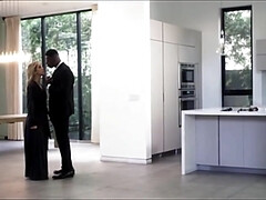 Latina Alina Lopez has tough naughty orgy with 2 black folks