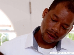 Gabriella Paltrova's backdoor stretched wide by a massive black rod