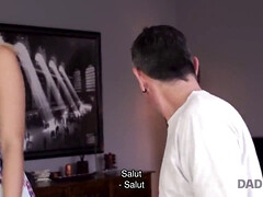 Sucer une bite, Tchèque, Papa, Doigter, Hd, Léchez, Fils, Adolescente