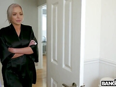 デカパイ, ブロンド, 巨乳な, 中出し, 口内発射, 母, ポルノスター, オッパイの