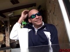 Kont, Mooi, Grote lul, Diep in de keel, Interraciaal, Buiten, Tatoeage, Tieten likken