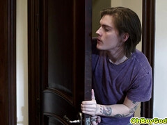 Grote mammen, Pijpbeurt, Diep in de keel, Gezin, Vingeren, Hd, Kut duiken, Roodharige vrouw