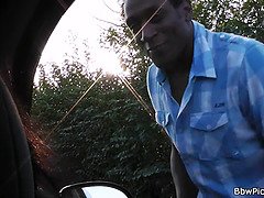 Belle grosse femme bgf, Gros cul, Gros seins, Sucer une bite, Tchèque, Public, Criant, Nénés