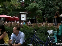 Gagged Bound Babe Humiliated In Public - Tommy Pistol