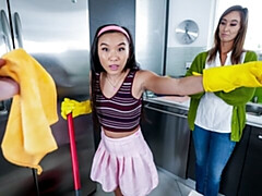 アジア人, デカ尻, デカチン, フェラチオ, バック, 自然山雀, ティーン, オッパイの