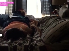 Slut wife fucked and caught while masturbating - hidden cam