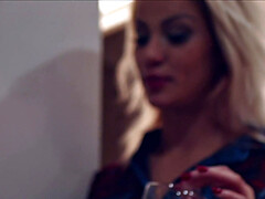 茶髪の, 足, なめる, オナニー, 淫乱熟女, ポルノスター, 剃毛, オッパイの