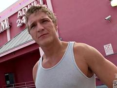 Amateur, Sucer une bite, Homosexuelle, Public, Réalité