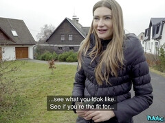 アメリカ人, ブロンド, フェラチオ, 旦那, 自然山雀, 公共, スパンキング, オッパイの