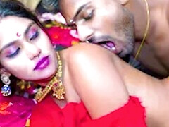 Kont, Gebondenheid, Stel, Gek, Schattig, Indisch, Naakt, Tieten likken