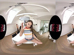 茶髪の, オナニー, 現実, ティーン, オッパイの