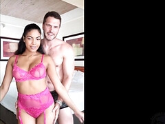 お尻, デカチン, フェラチオ, 黒人, ハードコア, オマンコ, オッパイの