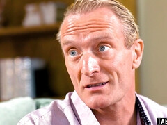 Grosser schwanz, Blasen, Braunhaarige, Hardcore, Hd, Dürr, Taboo, Flotter dreier