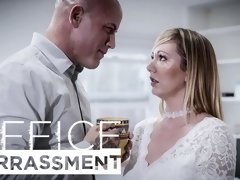 Grosser arsch, Blondine, Blasen, Hundestellung, Hardcore, Küssen, Rasiert, Titten