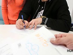 お尻, フェラチオ, 茶髪の, 浮気する, 母, お金, オマンコ, ティーン