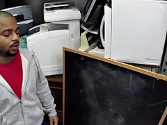 Anal, Negro, Mamada, Ébano, Gay, Interracial, Oficina, Chupando