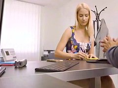 Tetas grandes, Rubia, Sexo duro, Oficina, Realidad