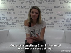 Blondine, Blasen, Tschechisch, Hardcore