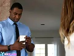18, ブロンド, フェラチオ, 爸, イマラチオ, Hd, 異人種間, 小柄